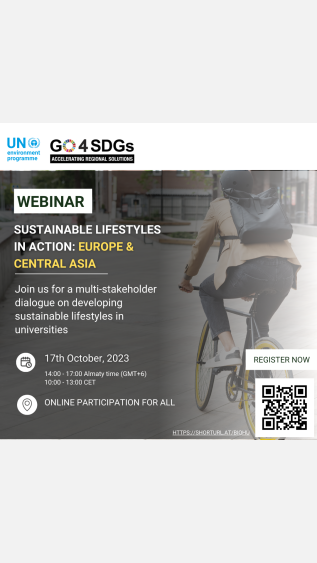 Sustainable Lifestyles Central Asia Event