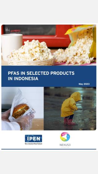 PFAS in selected products in Indonesia