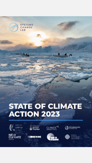 State of climate action 2023