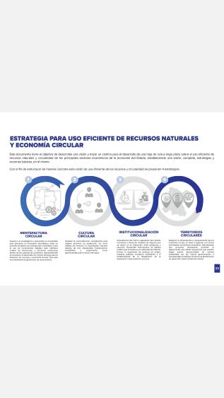 ESTRATEGIA PARA USO EFICIENTE DE RECURSOS NATURALES Y ECONOMÍA CIRCULAR