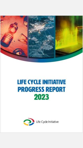 Life Cycle Initiative Annual Report Cover