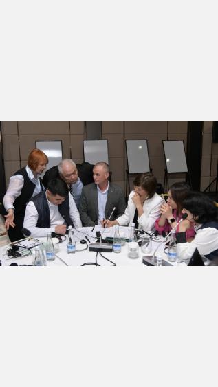 Discussions at UNCCD event