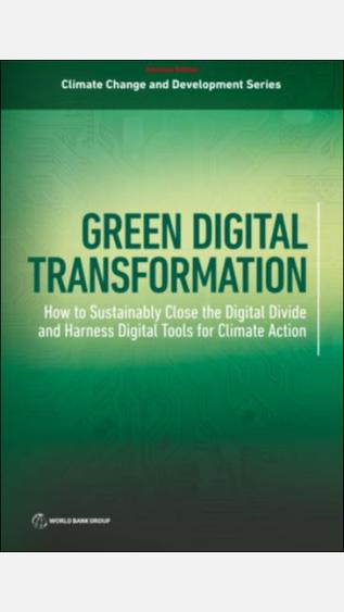 Green digital cover