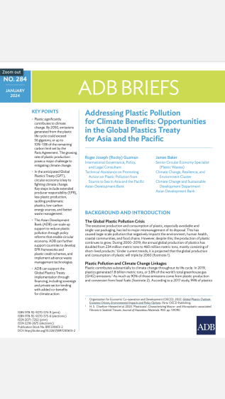 Addressing Plastic Pollution