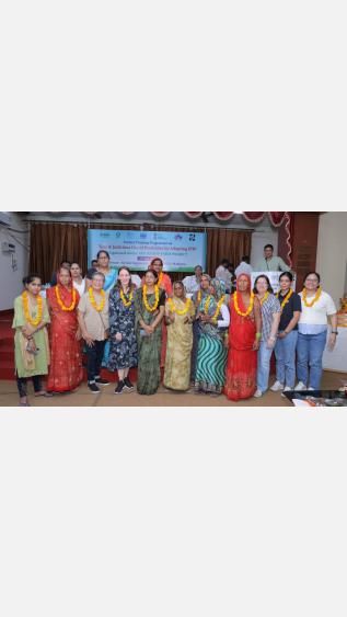 Group of participants at the inception event 