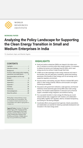 analysing the policy landscape