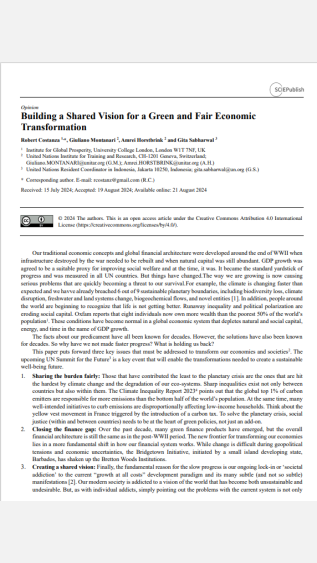 building a shared vision