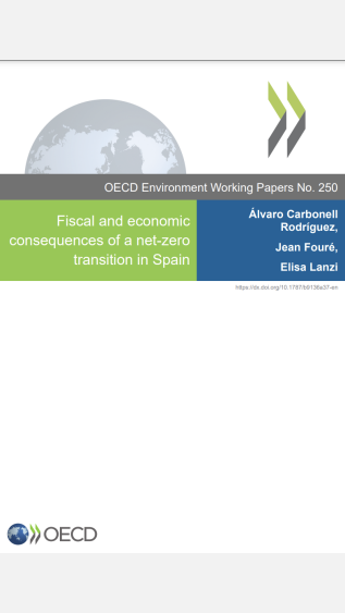 Fiscal and economic consequences of a net-zero transition in Spain
