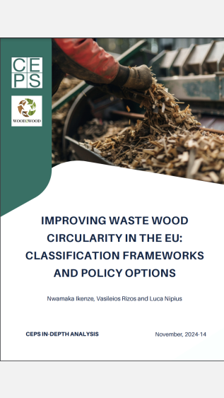 Improving waste wood 