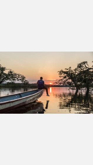 Ecuador sunset