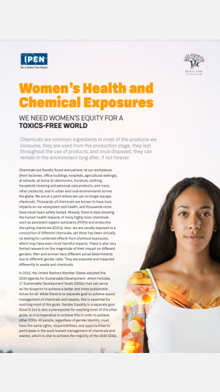 Women’s Health and Chemical Exposures