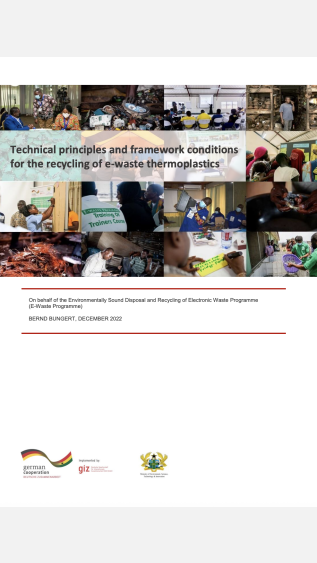 Technical principles and framework conditions for the recycling of e-waste thermoplastics
