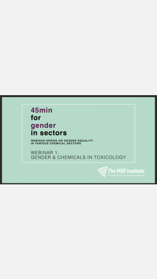 45 min for gender in sectors