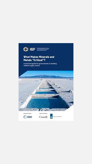 What Makes Minerals and Metals ‘Critical’?