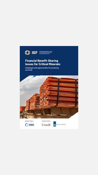Financial Benefit-Sharing Issues for Critical Minerals