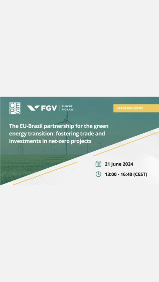 The EU-Brazil Partnership for the Green Energy Transition