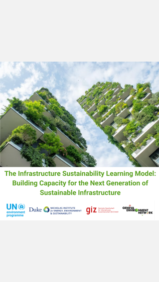 The Infrastructure Sustainability Learning Model event with organisations logos