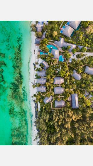 Photo of aerial coastline by Humphrey Muleba on Unsplash