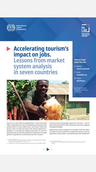 Accelerating Tourismâs Impact on Jobs: Lessons from market system analysis in seven countries.JPG