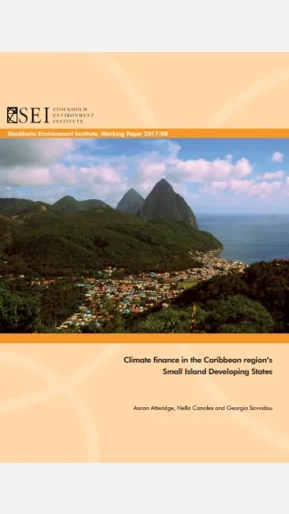 Climate finance in the Caribbean regionâs Small Island Developing States