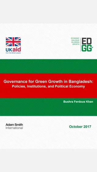 Governance for Green Growth in Bangladesh_Policies, Institutions, and Political Economy