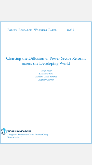 Moreno_Charting the Diffusion of Power Sector Reforms across the Developing World