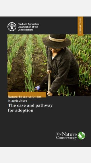 Nature-based solutions in agriculture The case and pathway for adoption_FAO.JPG