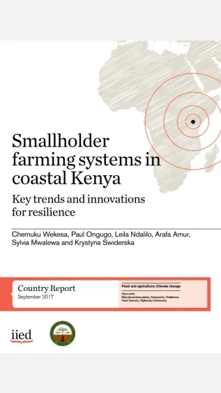 Smallholder farming systems in coastal Kenya_Key trends and innovations for resilience