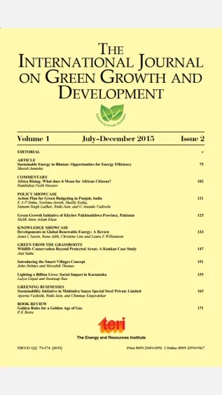 The International Journal on Green Growth and Development, Volume 1, Issue 2