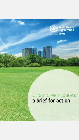 Urban green spaces_a brief for action