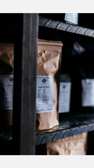 Photo of coffee packaging by Silviu Beniamin Tofan on Unsplash
