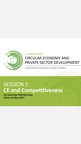 Circular Economy Learning Session 1 - World Bank Group 