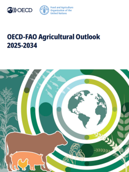OECD–FAO Agricultural Outlook 2025-2034 Report cover