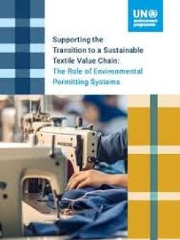 UNEP sustainable textile cover