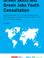 Green Skills and Green Jobs Youth consultation report cover page