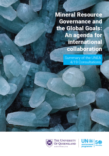 Mineral Resource Governance and the Global Goals: An agenda for international collaboration