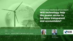 IDB_Carbon-free elec procurement webinar