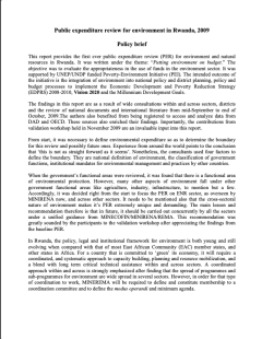 PEI-51_Public Exp.Rev_. for Env._Rwanda_2009-cover