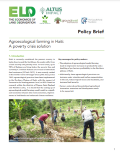 ELD Agroecology