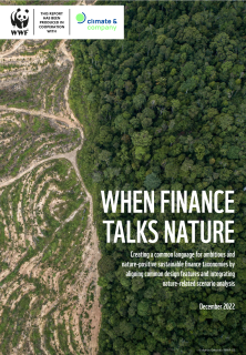 when finance talks nature wwf