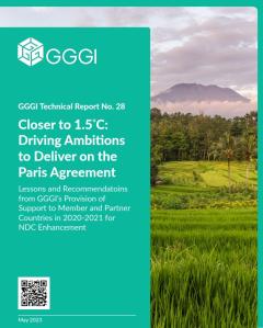 GGGI Technical Report No.28 Driving Ambitions to Deliver on the Paris Agreement_GGGI