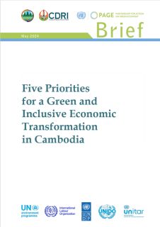 Five Priorities for a Green and Inclusive 