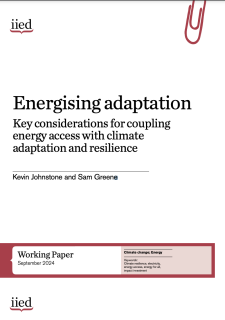 Energising adaptation