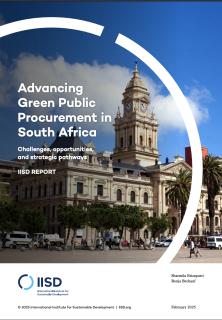 Advancing Green Public procurement 