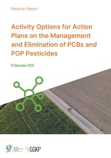 Webinar Report_PCBs and POP Pesticides