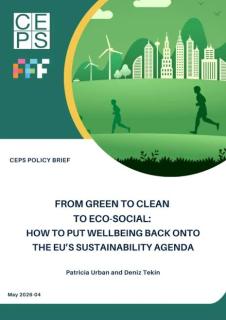 From green to clean to eco-social: how to put wellbeing back onto the EU’s sustainability agenda