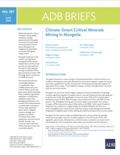 Climate-Smart Critical minerals
