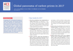 Global panorama of carbon prices in 2017