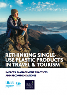 Rethinking single-use plastic products in travel and tourism