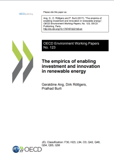 The Empirics of Enabling Investment and Innovation in Renewable Energy Cover Photo